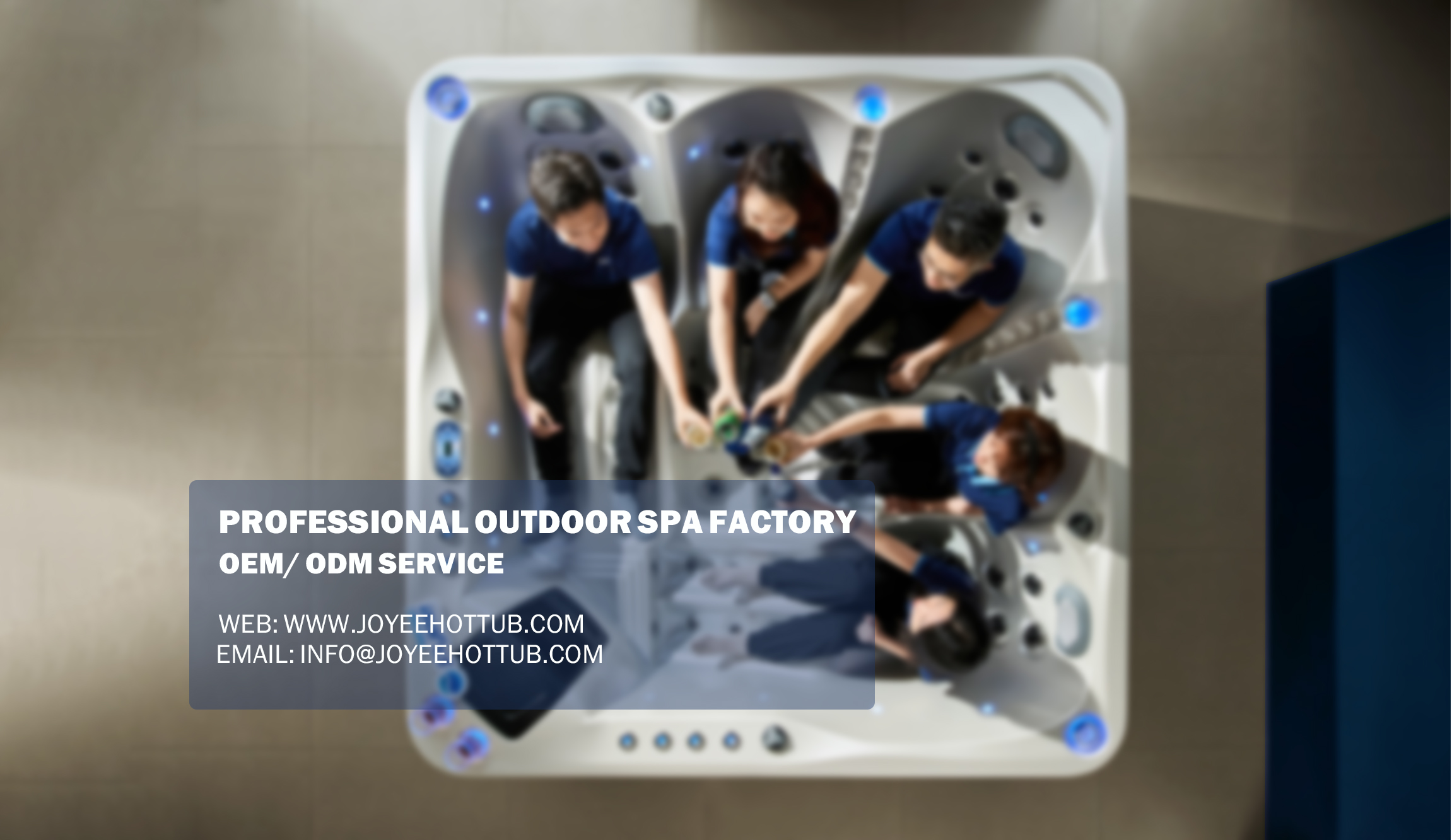 Professional Outdoor Hot Tub Factory