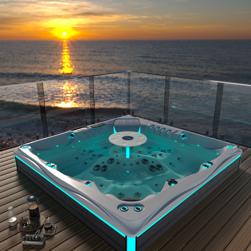 Experience Ultimate Comfort with Our Outdoor Spa Luxury Series